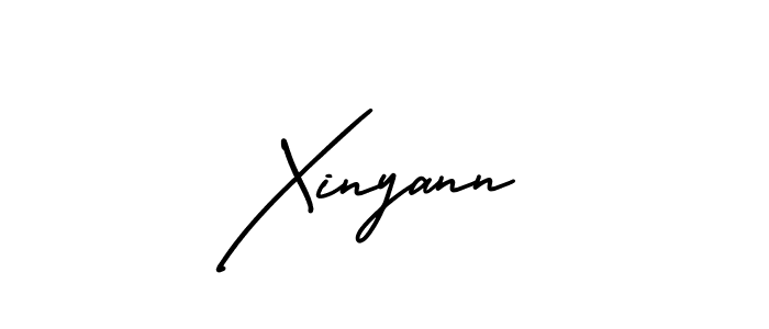 Make a beautiful signature design for name Xinyann. Use this online signature maker to create a handwritten signature for free. Xinyann signature style 3 images and pictures png