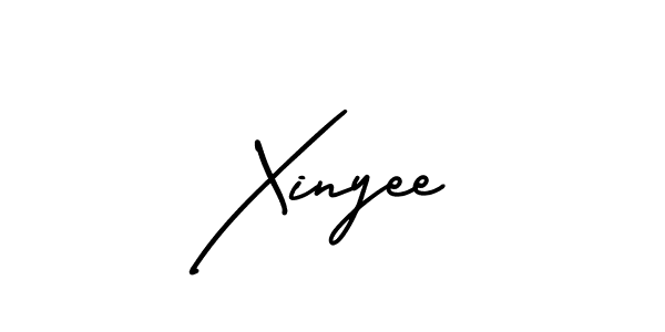 Design your own signature with our free online signature maker. With this signature software, you can create a handwritten (AmerikaSignatureDemo-Regular) signature for name Xinyee. Xinyee signature style 3 images and pictures png
