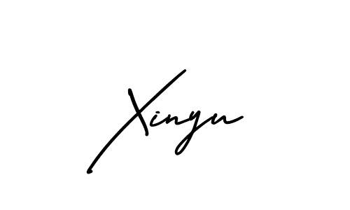 Make a beautiful signature design for name Xinyu. Use this online signature maker to create a handwritten signature for free. Xinyu signature style 3 images and pictures png