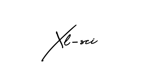 Use a signature maker to create a handwritten signature online. With this signature software, you can design (AmerikaSignatureDemo-Regular) your own signature for name Xl-sci. Xl-sci signature style 3 images and pictures png