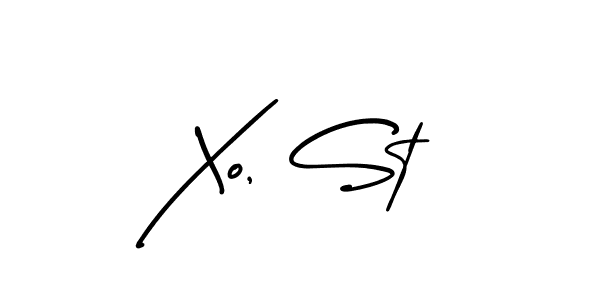 AmerikaSignatureDemo-Regular is a professional signature style that is perfect for those who want to add a touch of class to their signature. It is also a great choice for those who want to make their signature more unique. Get Xo, St name to fancy signature for free. Xo, St signature style 3 images and pictures png