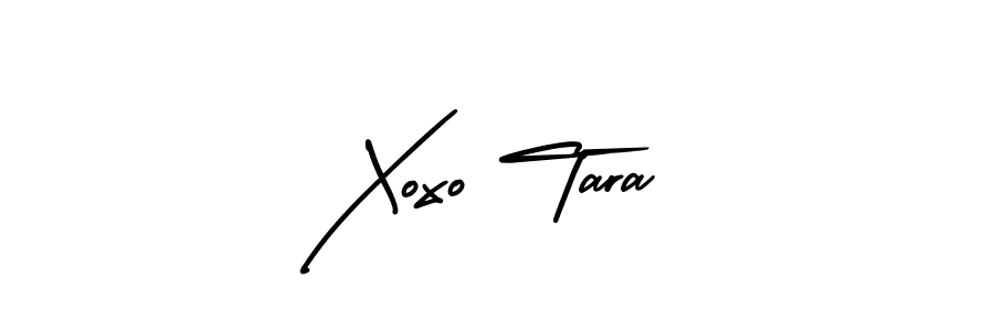 Create a beautiful signature design for name Xoxo Tara. With this signature (AmerikaSignatureDemo-Regular) fonts, you can make a handwritten signature for free. Xoxo Tara signature style 3 images and pictures png