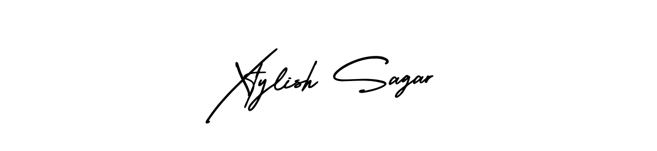 Best and Professional Signature Style for Xtylish Sagar. AmerikaSignatureDemo-Regular Best Signature Style Collection. Xtylish Sagar signature style 3 images and pictures png