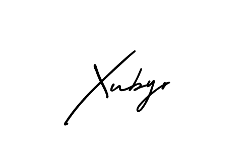 Best and Professional Signature Style for Xubyr. AmerikaSignatureDemo-Regular Best Signature Style Collection. Xubyr signature style 3 images and pictures png