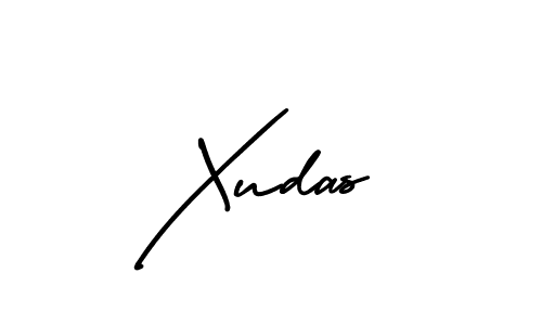 Make a beautiful signature design for name Xudas. With this signature (AmerikaSignatureDemo-Regular) style, you can create a handwritten signature for free. Xudas signature style 3 images and pictures png