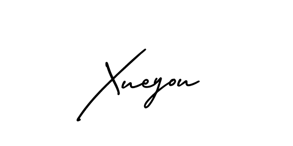 Similarly AmerikaSignatureDemo-Regular is the best handwritten signature design. Signature creator online .You can use it as an online autograph creator for name Xueyou. Xueyou signature style 3 images and pictures png