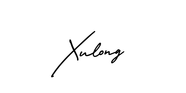 The best way (AmerikaSignatureDemo-Regular) to make a short signature is to pick only two or three words in your name. The name Xulong include a total of six letters. For converting this name. Xulong signature style 3 images and pictures png