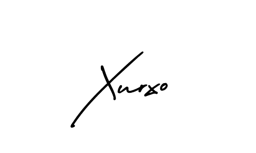 The best way (AmerikaSignatureDemo-Regular) to make a short signature is to pick only two or three words in your name. The name Xurxo include a total of six letters. For converting this name. Xurxo signature style 3 images and pictures png