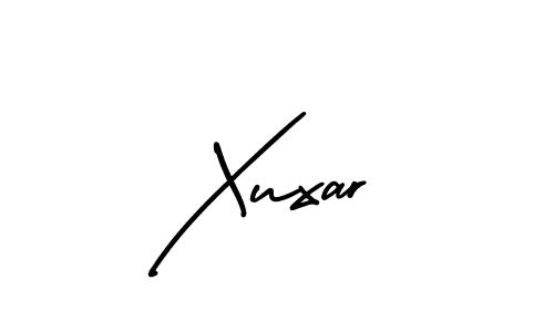 The best way (AmerikaSignatureDemo-Regular) to make a short signature is to pick only two or three words in your name. The name Xuxar include a total of six letters. For converting this name. Xuxar signature style 3 images and pictures png
