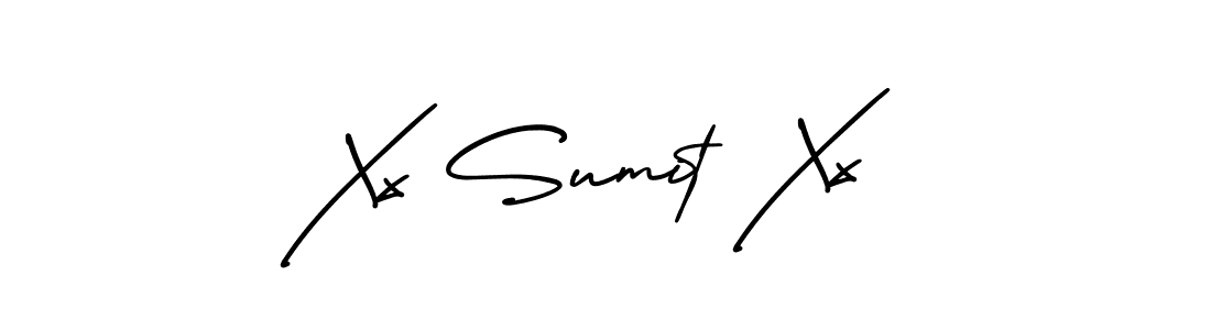 Design your own signature with our free online signature maker. With this signature software, you can create a handwritten (AmerikaSignatureDemo-Regular) signature for name Xx Sumit Xx. Xx Sumit Xx signature style 3 images and pictures png