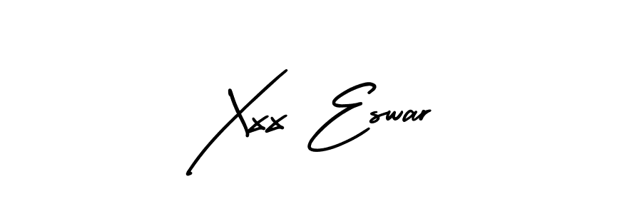 Xxx Eswar stylish signature style. Best Handwritten Sign (AmerikaSignatureDemo-Regular) for my name. Handwritten Signature Collection Ideas for my name Xxx Eswar. Xxx Eswar signature style 3 images and pictures png