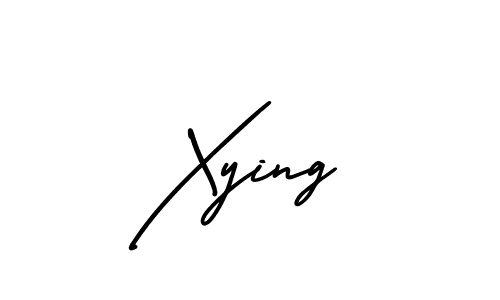 Similarly AmerikaSignatureDemo-Regular is the best handwritten signature design. Signature creator online .You can use it as an online autograph creator for name Xying. Xying signature style 3 images and pictures png