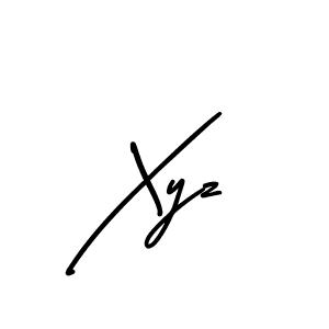 Use a signature maker to create a handwritten signature online. With this signature software, you can design (AmerikaSignatureDemo-Regular) your own signature for name Xyz. Xyz signature style 3 images and pictures png