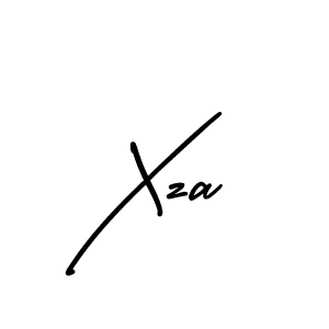 The best way (AmerikaSignatureDemo-Regular) to make a short signature is to pick only two or three words in your name. The name Xza include a total of six letters. For converting this name. Xza signature style 3 images and pictures png