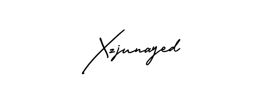 This is the best signature style for the Xzjunayed name. Also you like these signature font (AmerikaSignatureDemo-Regular). Mix name signature. Xzjunayed signature style 3 images and pictures png