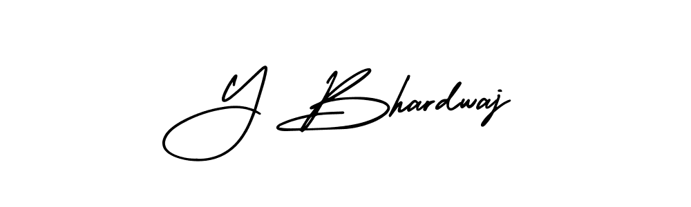 if you are searching for the best signature style for your name Y Bhardwaj. so please give up your signature search. here we have designed multiple signature styles  using AmerikaSignatureDemo-Regular. Y Bhardwaj signature style 3 images and pictures png