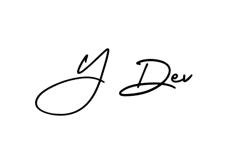 How to Draw Y Dev signature style? AmerikaSignatureDemo-Regular is a latest design signature styles for name Y Dev. Y Dev signature style 3 images and pictures png