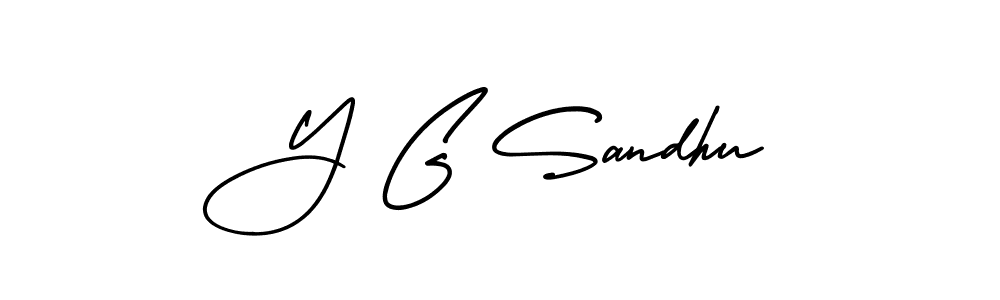 Similarly AmerikaSignatureDemo-Regular is the best handwritten signature design. Signature creator online .You can use it as an online autograph creator for name Y G Sandhu. Y G Sandhu signature style 3 images and pictures png