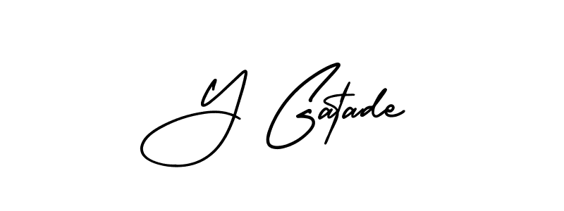 See photos of Y Gatade official signature by Spectra . Check more albums & portfolios. Read reviews & check more about AmerikaSignatureDemo-Regular font. Y Gatade signature style 3 images and pictures png