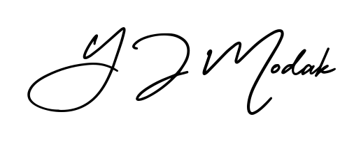 If you are searching for the best signature style for your name Y J Modak, here we have designed multiple signature styles using AmerikaSignatureDemo-Regular. Y J Modak signature style 3 images and pictures png
