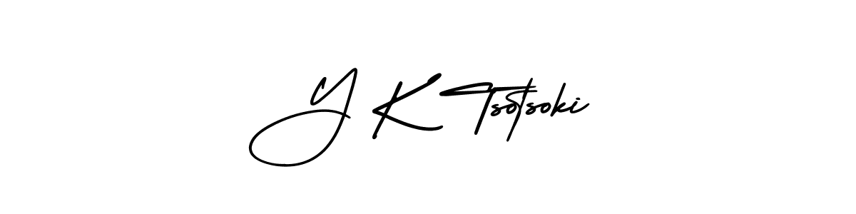 if you are searching for the best signature style for your name Y K Tsotsoki. so please give up your signature search. here we have designed multiple signature styles  using AmerikaSignatureDemo-Regular. Y K Tsotsoki signature style 3 images and pictures png