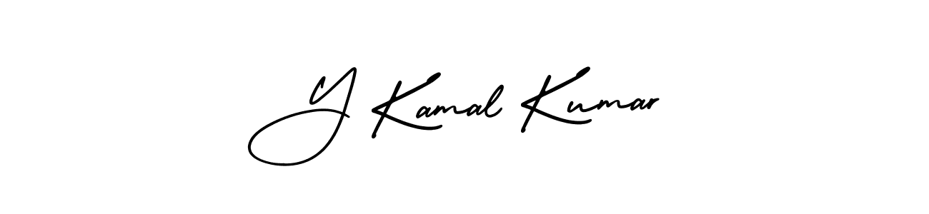 How to Draw Y Kamal Kumar signature style? AmerikaSignatureDemo-Regular is a latest design signature styles for name Y Kamal Kumar. Y Kamal Kumar signature style 3 images and pictures png