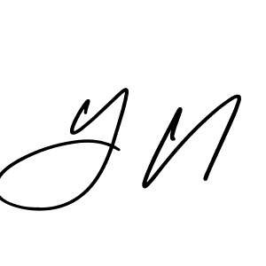 AmerikaSignatureDemo-Regular is a professional signature style that is perfect for those who want to add a touch of class to their signature. It is also a great choice for those who want to make their signature more unique. Get Y N name to fancy signature for free. Y N signature style 3 images and pictures png