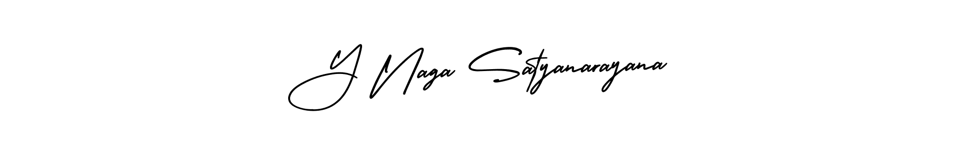 Make a short Y Naga Satyanarayana signature style. Manage your documents anywhere anytime using AmerikaSignatureDemo-Regular. Create and add eSignatures, submit forms, share and send files easily. Y Naga Satyanarayana signature style 3 images and pictures png