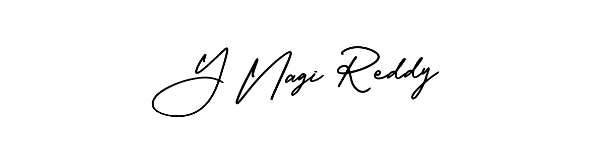Use a signature maker to create a handwritten signature online. With this signature software, you can design (AmerikaSignatureDemo-Regular) your own signature for name Y Nagi Reddy. Y Nagi Reddy signature style 3 images and pictures png