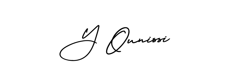 You can use this online signature creator to create a handwritten signature for the name Y Ounissi. This is the best online autograph maker. Y Ounissi signature style 3 images and pictures png
