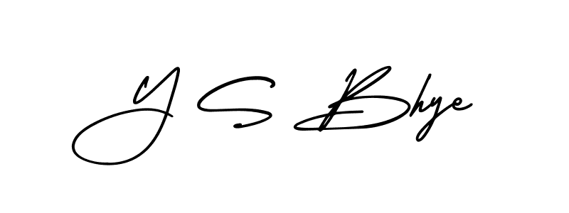 You can use this online signature creator to create a handwritten signature for the name Y S Bhye. This is the best online autograph maker. Y S Bhye signature style 3 images and pictures png