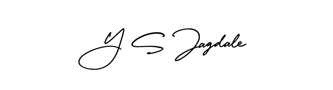 AmerikaSignatureDemo-Regular is a professional signature style that is perfect for those who want to add a touch of class to their signature. It is also a great choice for those who want to make their signature more unique. Get Y S Jagdale name to fancy signature for free. Y S Jagdale signature style 3 images and pictures png