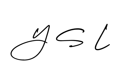 Also we have Y S L name is the best signature style. Create professional handwritten signature collection using AmerikaSignatureDemo-Regular autograph style. Y S L signature style 3 images and pictures png