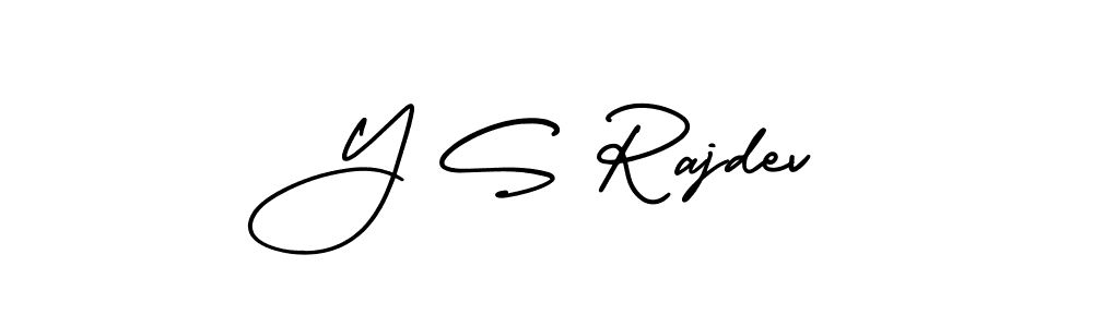 AmerikaSignatureDemo-Regular is a professional signature style that is perfect for those who want to add a touch of class to their signature. It is also a great choice for those who want to make their signature more unique. Get Y S Rajdev name to fancy signature for free. Y S Rajdev signature style 3 images and pictures png
