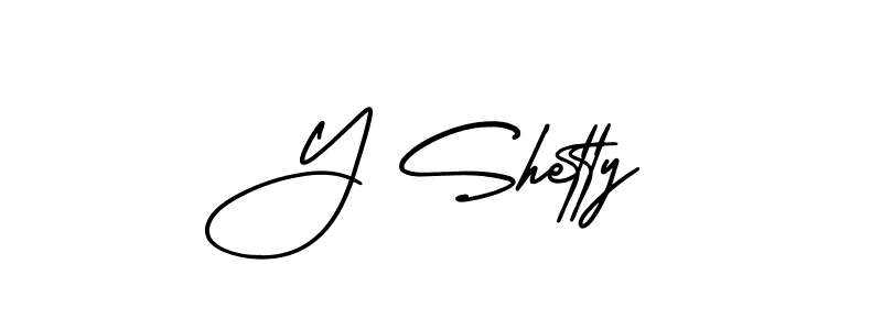 Best and Professional Signature Style for Y Shetty. AmerikaSignatureDemo-Regular Best Signature Style Collection. Y Shetty signature style 3 images and pictures png