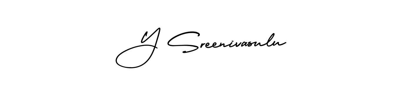 You can use this online signature creator to create a handwritten signature for the name Y Sreenivasulu. This is the best online autograph maker. Y Sreenivasulu signature style 3 images and pictures png