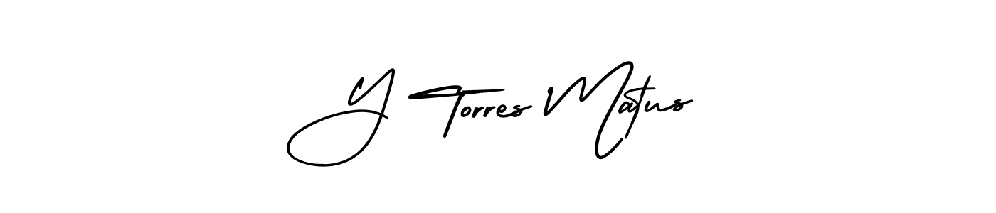 Make a beautiful signature design for name Y Torres Matus. Use this online signature maker to create a handwritten signature for free. Y Torres Matus signature style 3 images and pictures png