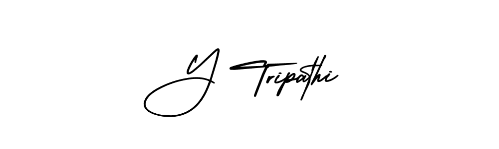 Best and Professional Signature Style for Y Tripathi. AmerikaSignatureDemo-Regular Best Signature Style Collection. Y Tripathi signature style 3 images and pictures png