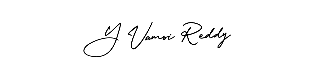 Also we have Y Vamsi Reddy name is the best signature style. Create professional handwritten signature collection using AmerikaSignatureDemo-Regular autograph style. Y Vamsi Reddy signature style 3 images and pictures png