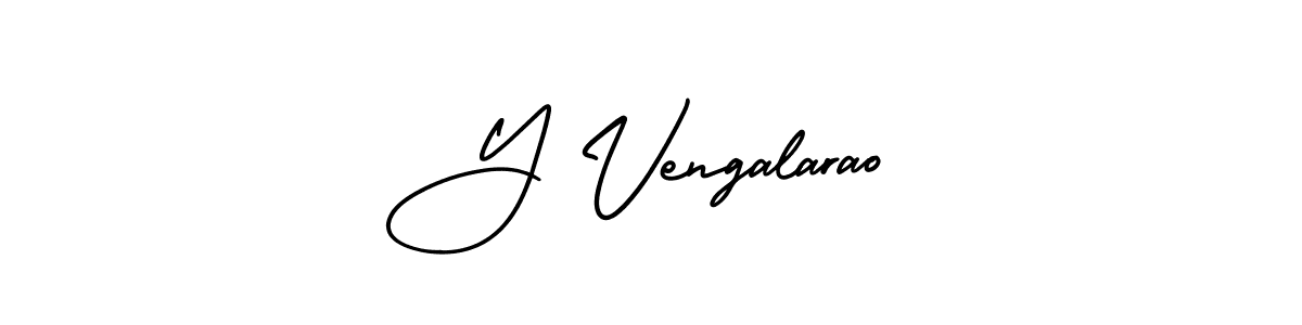 Make a short Y Vengalarao signature style. Manage your documents anywhere anytime using AmerikaSignatureDemo-Regular. Create and add eSignatures, submit forms, share and send files easily. Y Vengalarao signature style 3 images and pictures png