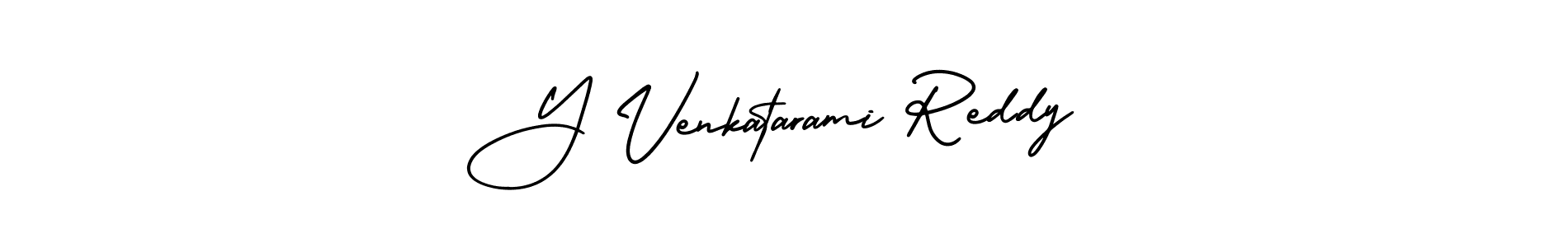 Make a beautiful signature design for name Y Venkatarami Reddy. Use this online signature maker to create a handwritten signature for free. Y Venkatarami Reddy signature style 3 images and pictures png