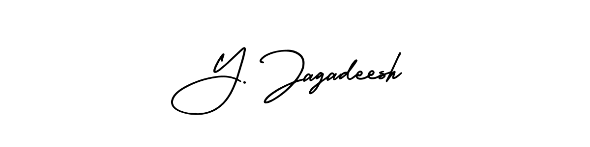 How to Draw Y. Jagadeesh signature style? AmerikaSignatureDemo-Regular is a latest design signature styles for name Y. Jagadeesh. Y. Jagadeesh signature style 3 images and pictures png