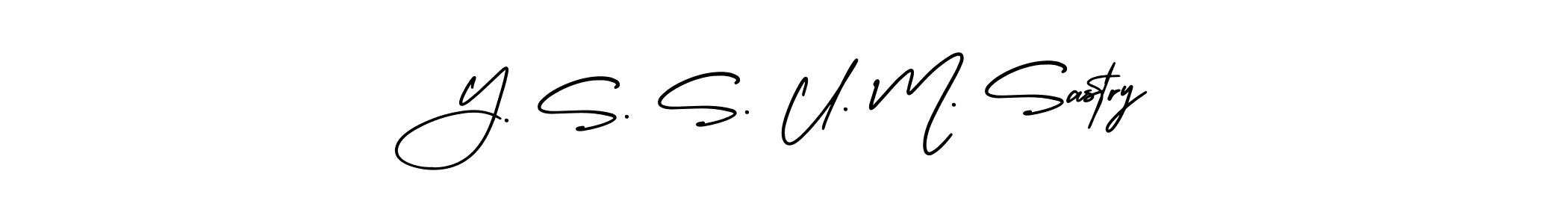 Make a short Y. S. S. U. M. Sastry signature style. Manage your documents anywhere anytime using AmerikaSignatureDemo-Regular. Create and add eSignatures, submit forms, share and send files easily. Y. S. S. U. M. Sastry signature style 3 images and pictures png