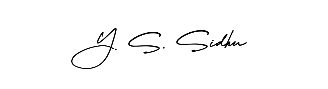 Make a beautiful signature design for name Y. S. Sidhu. Use this online signature maker to create a handwritten signature for free. Y. S. Sidhu signature style 3 images and pictures png