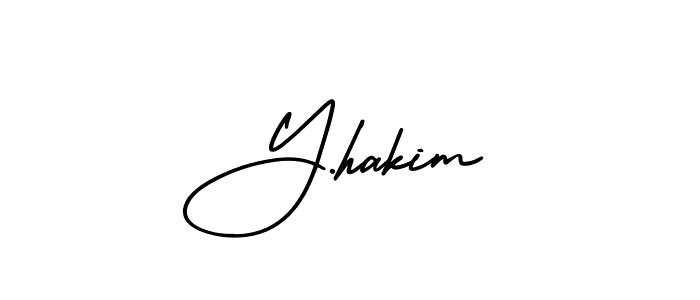Make a beautiful signature design for name Y.hakim. Use this online signature maker to create a handwritten signature for free. Y.hakim signature style 3 images and pictures png