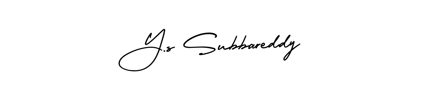 You can use this online signature creator to create a handwritten signature for the name Y.s Subbareddy. This is the best online autograph maker. Y.s Subbareddy signature style 3 images and pictures png