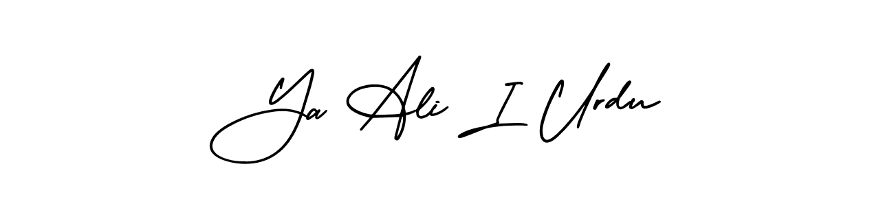 See photos of Ya Ali I Urdu official signature by Spectra . Check more albums & portfolios. Read reviews & check more about AmerikaSignatureDemo-Regular font. Ya Ali I Urdu signature style 3 images and pictures png