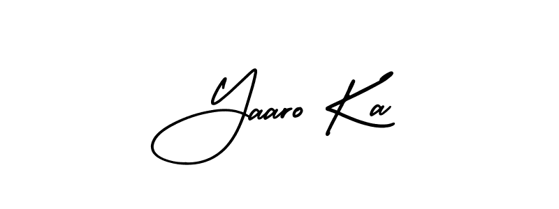 How to Draw Yaaro Ka signature style? AmerikaSignatureDemo-Regular is a latest design signature styles for name Yaaro Ka. Yaaro Ka signature style 3 images and pictures png