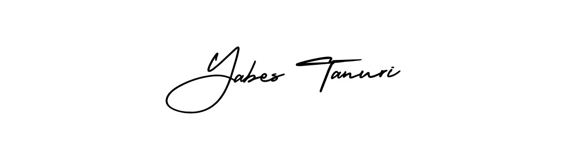 This is the best signature style for the Yabes Tanuri name. Also you like these signature font (AmerikaSignatureDemo-Regular). Mix name signature. Yabes Tanuri signature style 3 images and pictures png