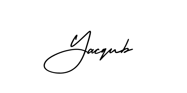 It looks lik you need a new signature style for name Yacqub. Design unique handwritten (AmerikaSignatureDemo-Regular) signature with our free signature maker in just a few clicks. Yacqub signature style 3 images and pictures png